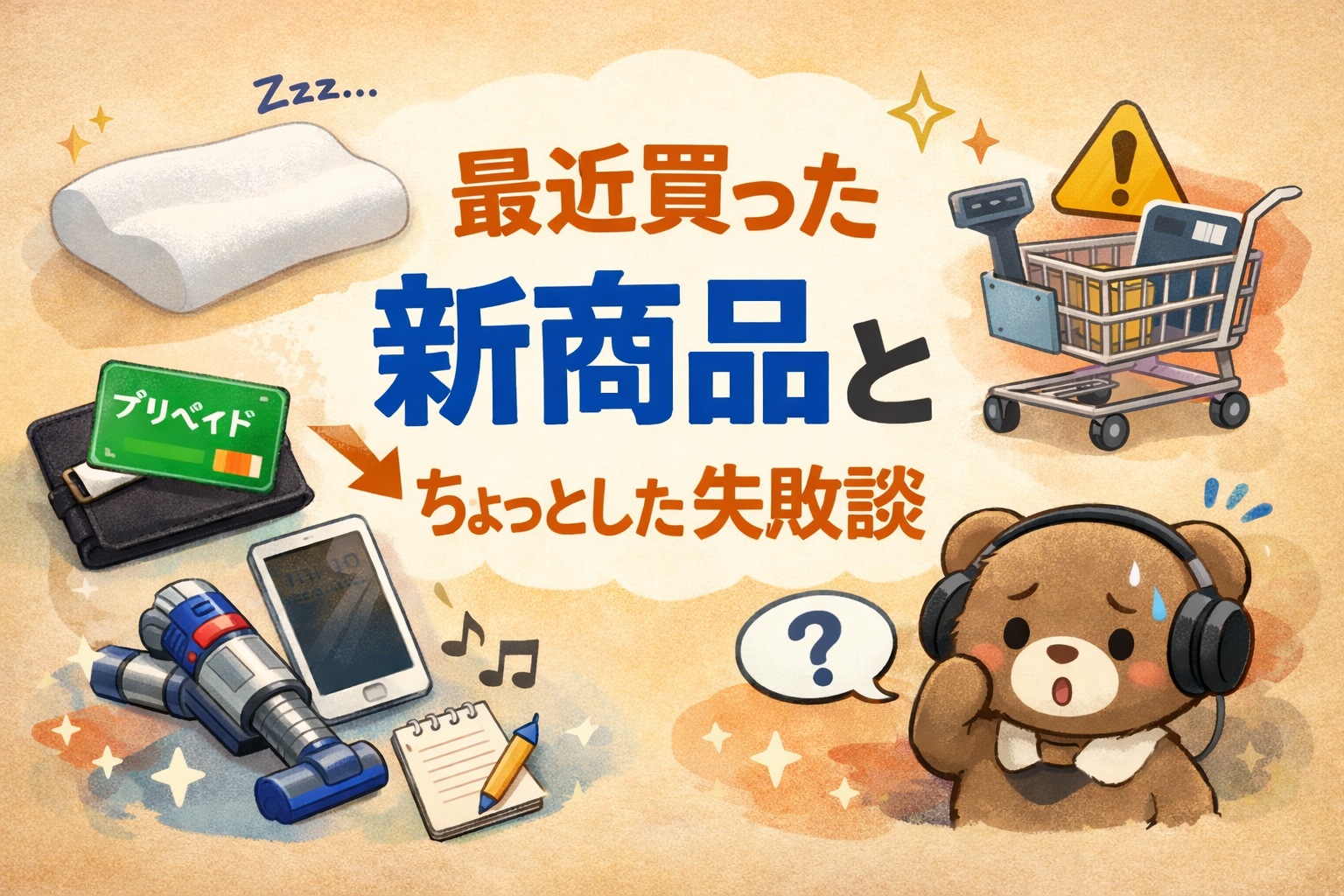 最近買った新製品