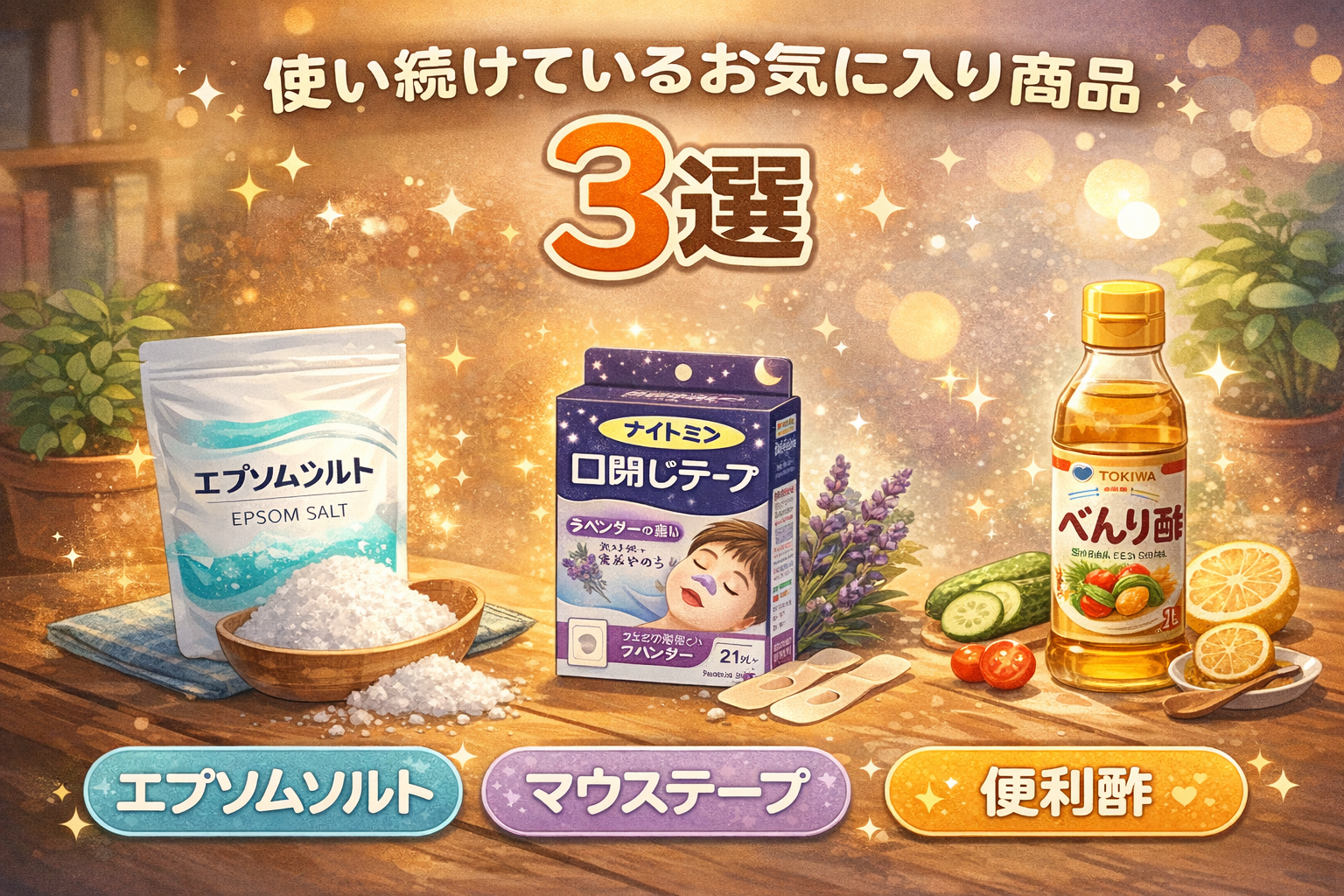 使い続けている商品