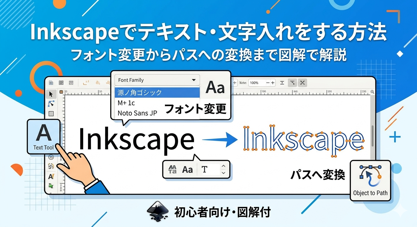 Inkscape text